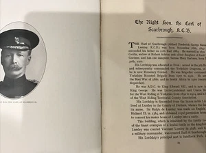 YORKSHIRE Leaders - c1912 Print - Earl of Scarbrough - Alfred LUMLEY - Sandbeck - Bild 1 von 4