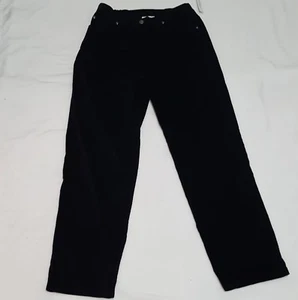 NEU Birch Hill Gr. 10 Hose schwarz Samt Gummibund Stretch 5-Pocket gerade - Bild 1 von 6