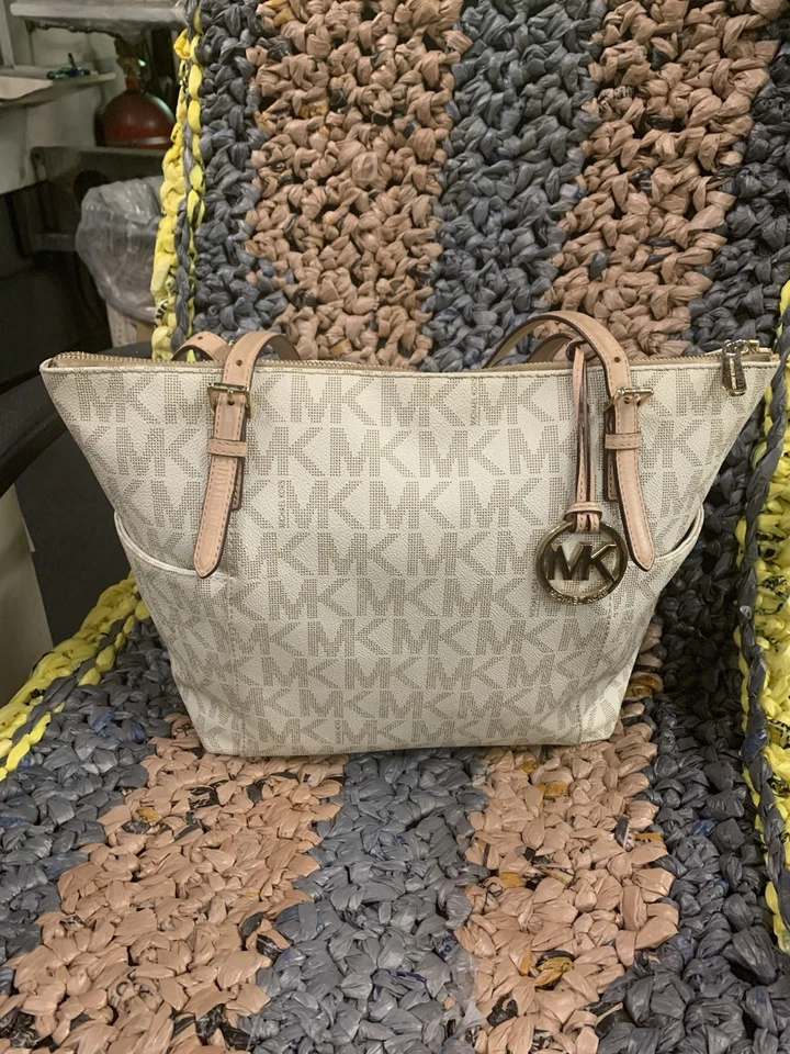 Michael Kors Charlotte Women's Top Zip Tote Bag Large 16x12x5  - Image 1 of 4