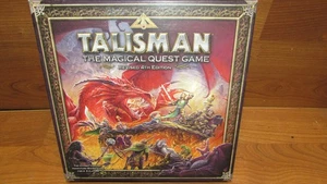 Talisman 4th Edition: The Magical Quest Board Game Revised 4th Edition COMPLETE - Picture 1 of 9