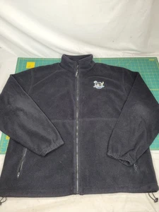 VTG Plymouth Whalers Hockey Fleece  Jacket Mens 2XL Embroidered  - Picture 1 of 9