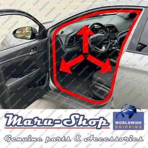 Body Side-Door Rubber Weatherstrip Seal FR/LH for 17~20 Hyundai Elantra 4DR - Bild 1 von 2