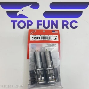 ROBART 553RS 100° PNEUMATIC MAINS GEAR ROBO READY FOR RC AIRPLANES UP TO 24 LBS - Picture 1 of 1