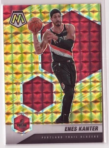 2020-21 Panini Mosaic - Enes Kanter #120 Reactive Yellow Prizm - Picture 1 of 2