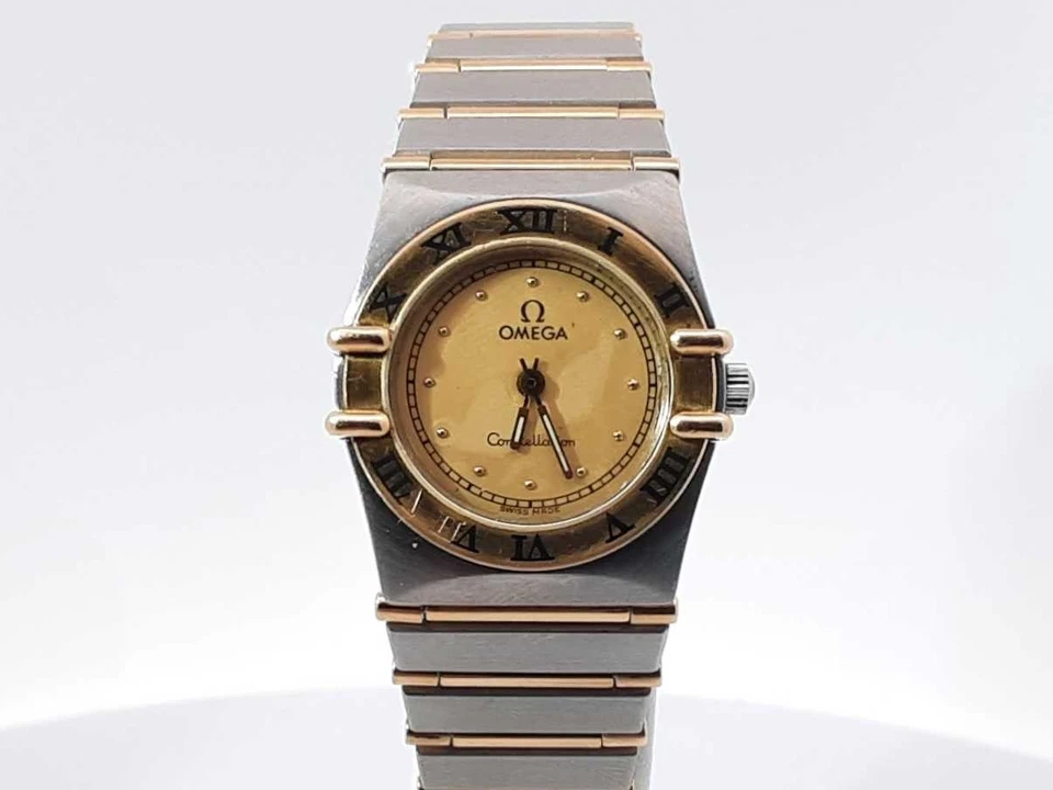 Omega Constellation 18k Gold Stainless Steel 26mm Quartz Watch Sd1025pzxsa - Image 1 of 4