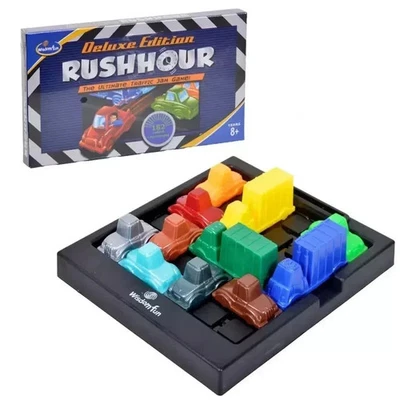 Rush Traffic Jams Logic Hour Game Strategy Skill Puzzle Kid Educational Toy Gift - Image 1 of 3