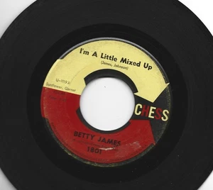 NEW BREED SOUL R&B 45 - BETTY JAMES - IM A LITTLE MIXED UP - HEAR 1961 CHESS - Picture 1 of 2