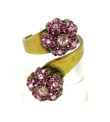 Precioso anillo para mujer Michal Negrin cristal púrpura talla única. Foto 1 de 4