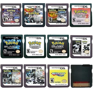 Tarjeta de Juego Pokémon R4 NDS Compatible con DS 2DS 3DS Diamante Perla Platino - Imagen 1 de 14