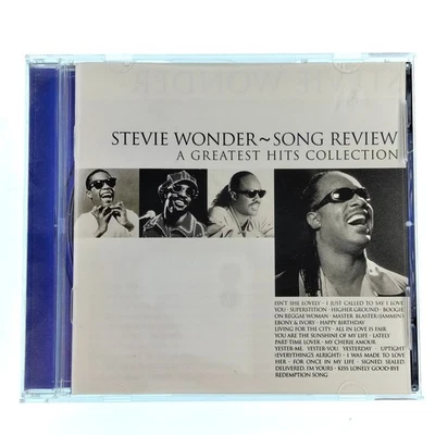 Stevie Wonder - Song Review - a Greatest Hits Collection - CD - Image 1 of 2