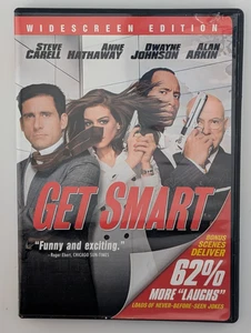 Get Smart DVD Widescreen Edition 2008 Comedy Steve Carell Anne Hathaway - Picture 1 of 4