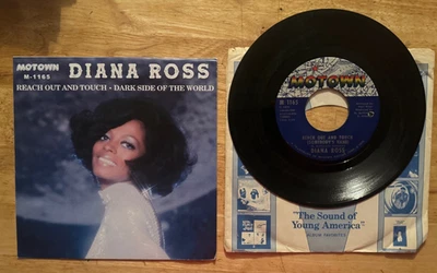 45 7" SP THE SUPREMES (DIANA ROSS) REACH OUT AND TOUCH MOTOWN 1167 - Image 1 of 2