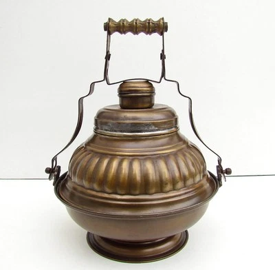 große antike Wasserbadform,Puddingform,Kuchenform,Tortenform - Bild 1 von 4