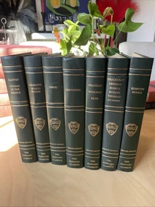 The Harvard Classics Deluxe Edt 1969 Set Of 7 Darwin Shakespeare Thoreau Aeneid+ - Picture 1 of 19