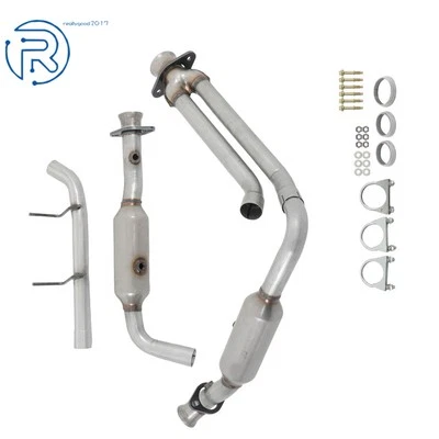 Left ＆ Right Side Catalytic Converter Set For Ford F-150 F150 3.7L V6 2011-2014 - Imagem 1 de 4