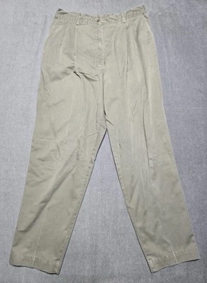 Pantalones LL Bean para mujer 16 caqui tostado bolsillos de carga elásticos safari senderismo aire libre Foto 1 de 4