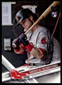 2017 Topps SP Image Variation Andrew Benintendi Rookie Boston Red Sox #283 - Picture 1 of 2