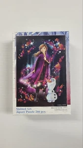 Frozen Disney stained glass puzzle 266 pcs unopened, 7.17 x 10.12 inches 11g - Picture 1 of 2