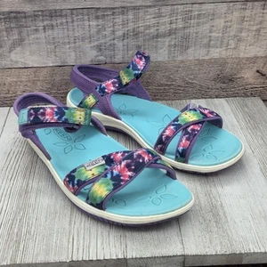 Keen Sandals Women's Size 6 Multi Color Open Toe Adjustable Ankle Strap Phoebe - Picture 1 of 12