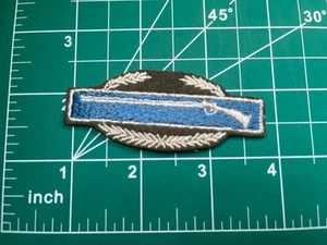 Insigne fantassin de combat WWII tissu CIB - Photo 1/2