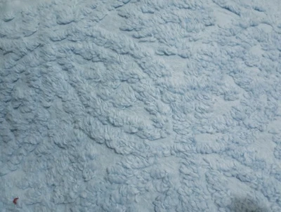 Tela de chenilla (2 yardas x 17") color azul claro  Foto 1 de 4