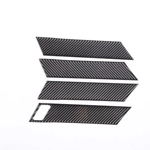 For Toyota Tundra 2022-2024 Real Carbon Fiber Interior Door Armrest Cover Trim - Foto 1 di 9