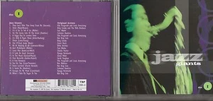 JAZZ GIANTS CD THE ESSENCE 1999 LOUIS ARMSTRONG COLEMAN HAWKINS NAT KING COLE - Picture 1 of 1