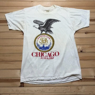Camisa De Colección 1983 Chicago White Sox 50th All Star Game Eagle Talla Grande MLB Foto 1 de 4