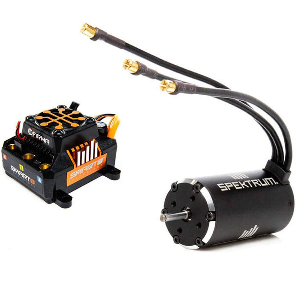 Spektrum SPMXSEMC06 Firma 160A Brushless Smart ESC/1250Kv Sensorless Motor Combo - Image 1 of 1