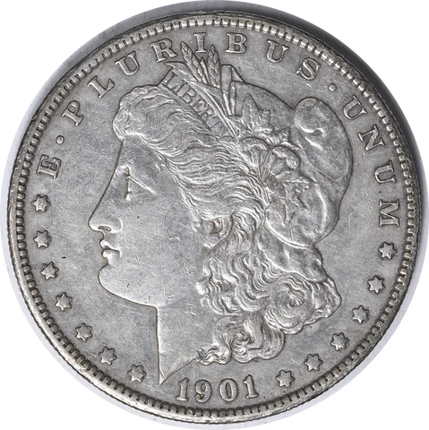 1901-S Morgan Silver Dollar Choice EF Uncertified #901 Cover