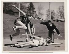 SOFTBALL SPRING TRAINING DAISY SLIDES & MILDRED TAGS ATLANTA 1953 Photo Y 294