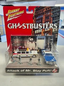 Johnny Lightning Ghostbusters Attack of Mr. Stay Puft! set - Imagen 1 de 5