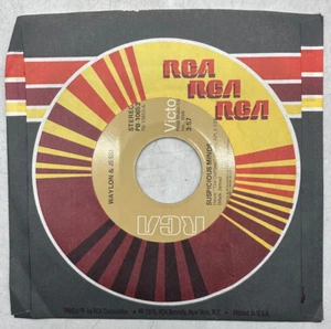 Waylon Jennings & Jessi Colter Suspicious Minds / I Ain't The One RCA PB 10653 - Picture 1 of 6