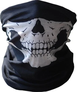 Skeleton Skull Ghost Army Marines Motorcycle Ski Neck Warmer Hat Tube Face Mask - Bild 1 von 1