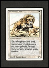 SAVANNAH LIONS Revised 3rd Edition Magic the Gathering mtg 1x x1 HP