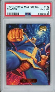 1994 Marvel Masterpieces #122 Thanos PSA 8 - Bild 1 von 2