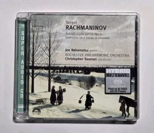 Sergei Rachmaninov: Piano Concerto No. 3 SACD CD (2003) -- NEW CASE DAMAGE - Picture 1 of 3
