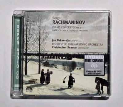 Sergei Rachmaninov: Piano Concerto No. 3 SACD CD (2003) -- NEW CASE DAMAGE - Image 1 of 3
