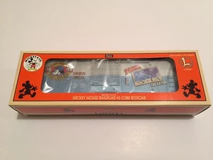 Lionel # 29205 MICKEY MOUSE RAILROAD Hi-Cube Box Car - NY to LA - Picture 1 of 4