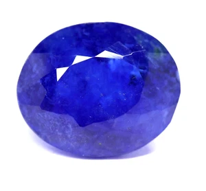 Piedra preciosa suelta D'Block facetada azul violeta azul natural certificada 14,9 - Imagen 1 de 7