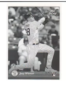2023 Topps On Demand Black and White #71 Joey Wiemer RC - Picture 1 of 1