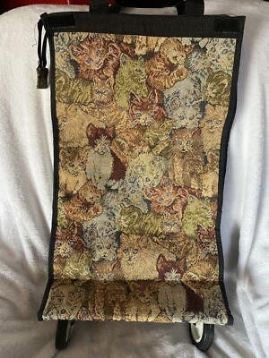 ГОБЕЛЕН ДЛЯ КОШЕК. ПОКУПАТЕЛЬ. БОЛЬШОЙ ПРОКАТКИ СКЛАДНОЙ СУМКА С КОРОТКИМИ РУЧКАМИ - Изображение 1 из 4