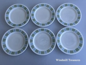 6 VINTAGE PYREX MATCHMAKER TEA SIDE PLATES 16cm- FANTASTIC CONDITION - Picture 1 of 10