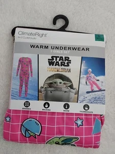Girls Star Wars Climate Right By Cuddl Duds Thermal Underwear Size L (10-12) - Picture 1 of 3