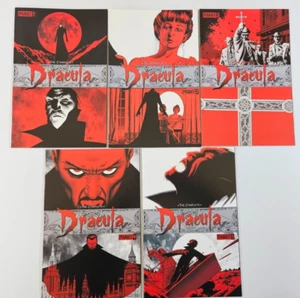 The Complete Dracula Vol 1 Issues 1 2 3 4 5 2009 Full Set Dynamite Comics Moore - Foto 1 di 11