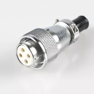 Aviation plug H20-4 Core Ceramic Plug 4 pin for CNC 2.2 KW Spindle Motor - Picture 1 of 3