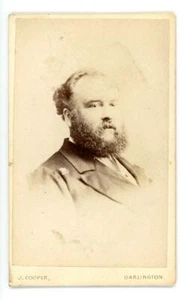 Gentleman on cdv by J Cooper of Bondgate Darlington - Picture 1 of 2