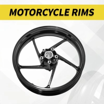 17''x3.5'' Gloss Black Front Wheel Rim for Triumph Street Triple Daytona 675 - Image 1 of 4