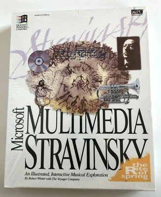 Multimedia Stravinsky Rite of Spring PC CD Interactive Musical Experience NEW - Image 1 of 4