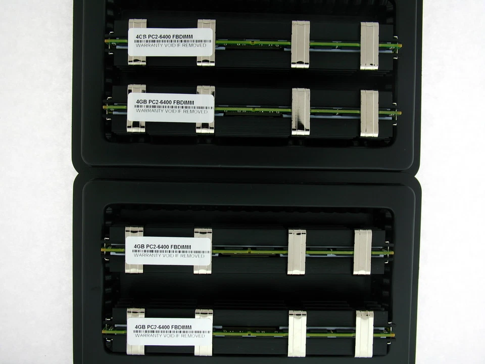 16GB 4x4GB DDR2-800 FBDIMM Fully Buffered Apple Mac Pro - Image 1 of 1